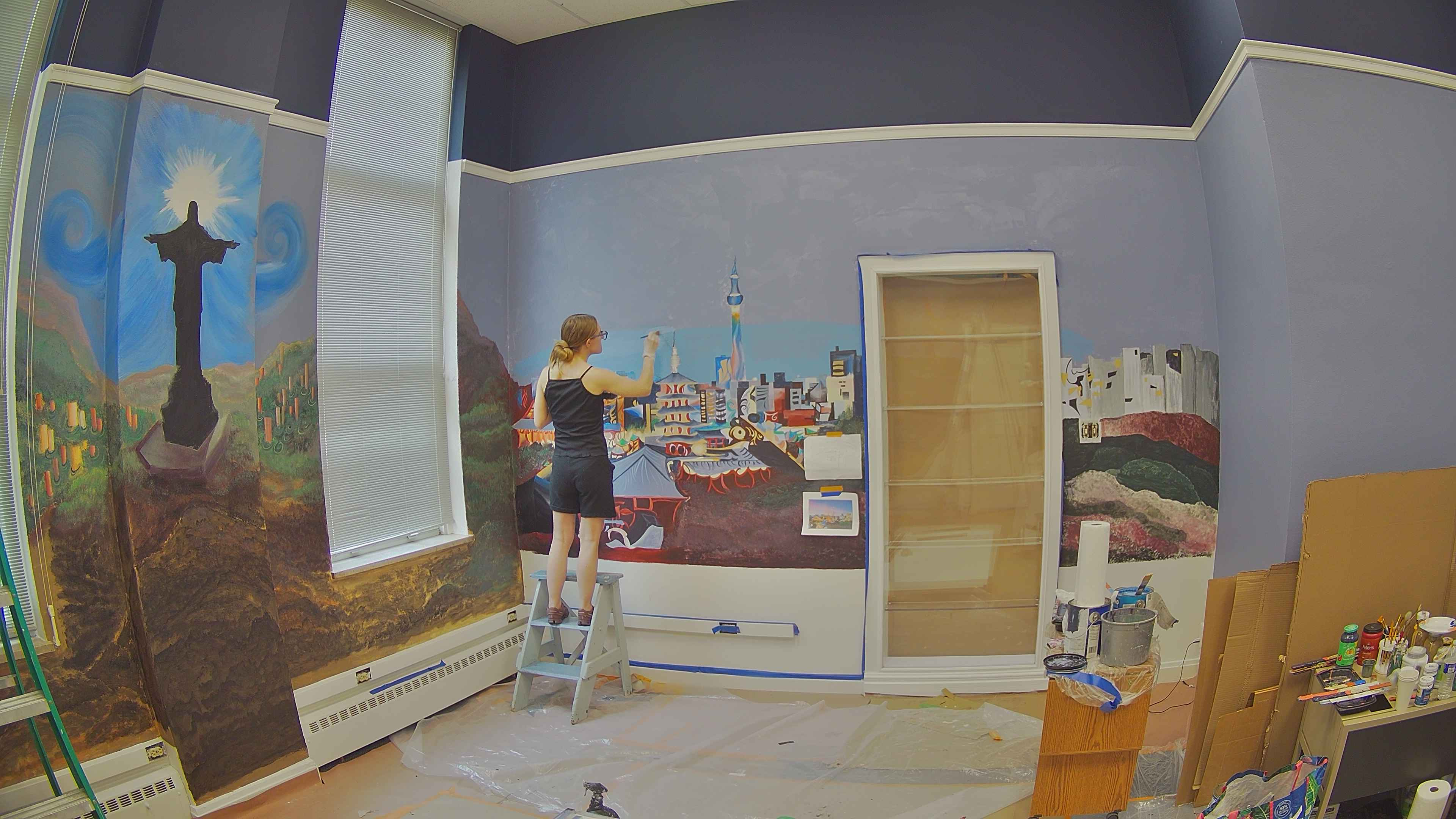 Jenna working on tokyo...